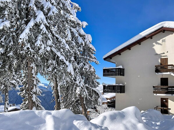 Exterior - Functional studio, ski-in/out, south terrace (La Rosière)