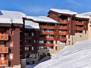 Exterior - Studio 4 pers, station center, balcony, pets allowed (Belle Plagne)