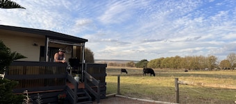 Farm stay with an ocean view