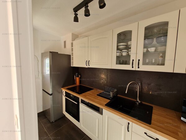 Microwave, dishwasher, toaster, freezer