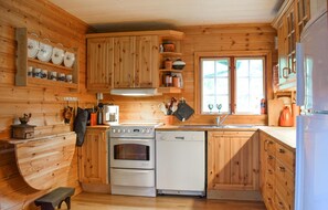 Kühlschrank, Ofen, Herdplatte, Geschirrspüler