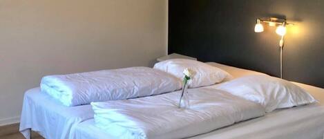 Habitación doble Confort, 2 camas individuales | Wifi gratis y ropa de cama