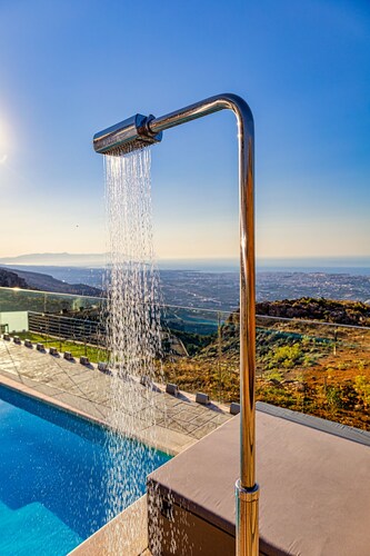 Villa Nektar with private ecologic pool and amazing view!