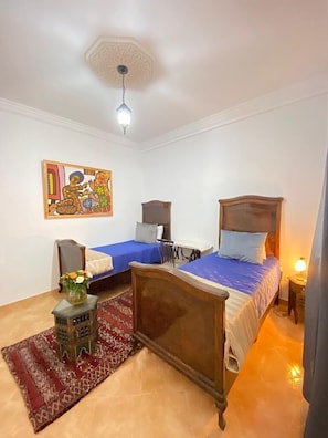 Basic Double Room | Hypo-allergenic bedding, free WiFi - Dar badi (Marrakech)
