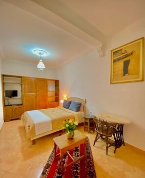 Basic Single Room | Hypo-allergenic bedding, free WiFi - Dar badi (Marrakech)