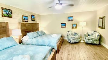 書桌、熨斗/熨衫板、免費 Wi-Fi、床單