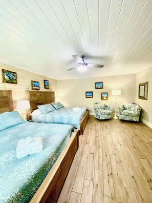 Desk, iron/ironing board, free WiFi, bed sheets