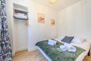 2 habitaciones, tabla de planchar con plancha y wifi gratis 