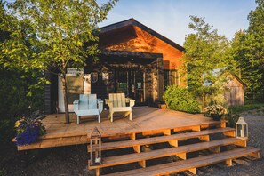 Terrace/patio - Station Chêne Rouge (Hatley)