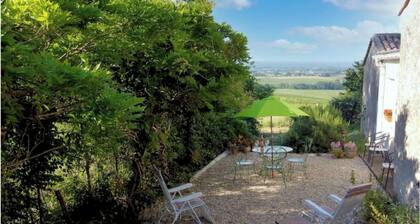 Farmhouse apartment Gite with amazing vineyard views