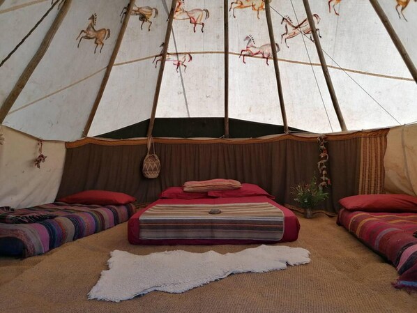 Cabana | 1 quarto, roupa de cama