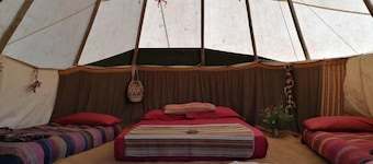 Eco Project Tipi at Permaculture Land
