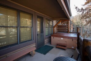 Terrace/patio - Comstock Lodge at Deer Valley Resort - Two Bedroom Condo with Hot Tub #202 (Park City)