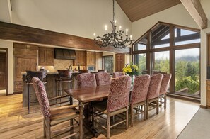 Dining - Upper Telemark Drive Home at Deer Valley Resort - 7 Bedroom Home with Hot Tub #2960 (Park City)