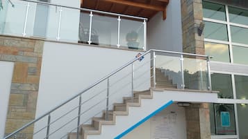 Voorkant van accommodatie