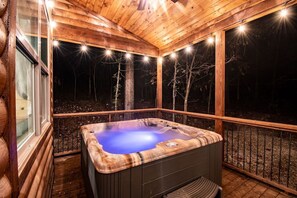 Bubbelpool inomhus