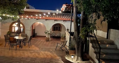 Casa Sunbreak is a beautiful, private hacienda, w/pool, in the center of town