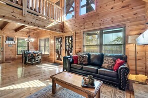 Smart TV, fireplace, video games