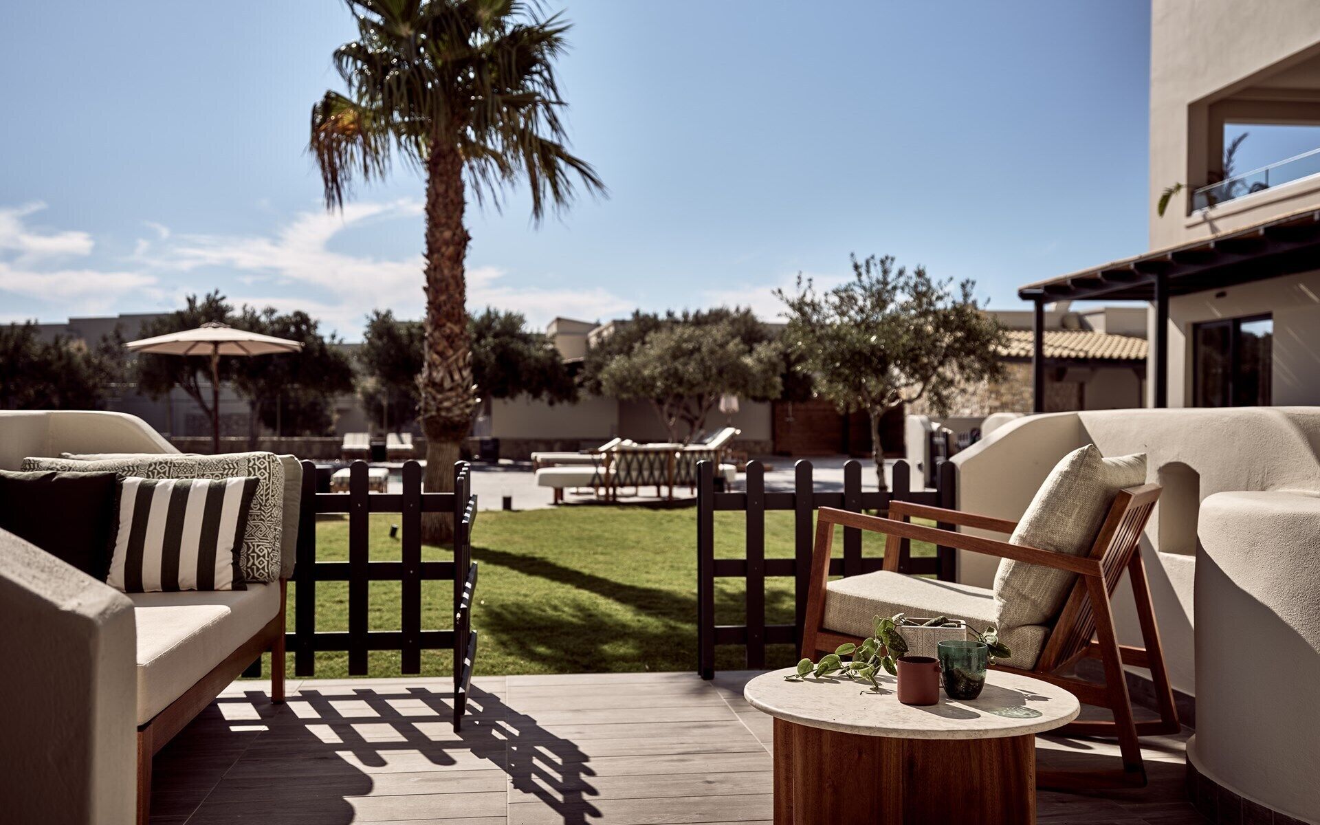 Enceinte de l’hébergement