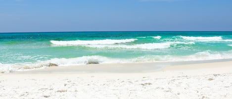 Beach nearby, beach towels