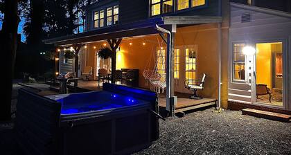 Historic Home w/hot tub, steps from everything!