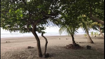 Perto da praia, toalhas de praia