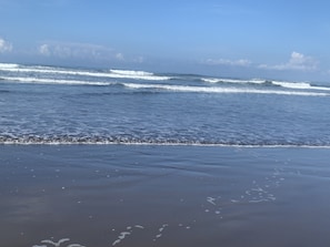 Vlak bij het strand, strandlakens
