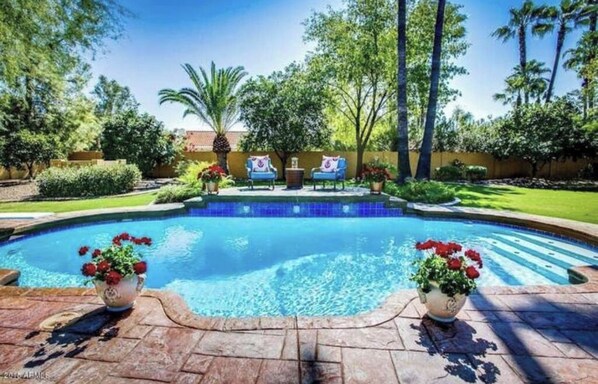 Outdoor pool - Scottsdale 2023 Super Bowl Rental (Scottsdale)