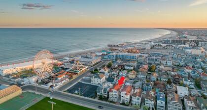 5BR Steps to Beach & Boardwalk! Beach Tags Included!