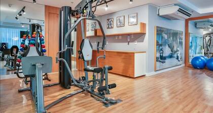 Flat Encantador E-suítes Atlântica Campos 208a