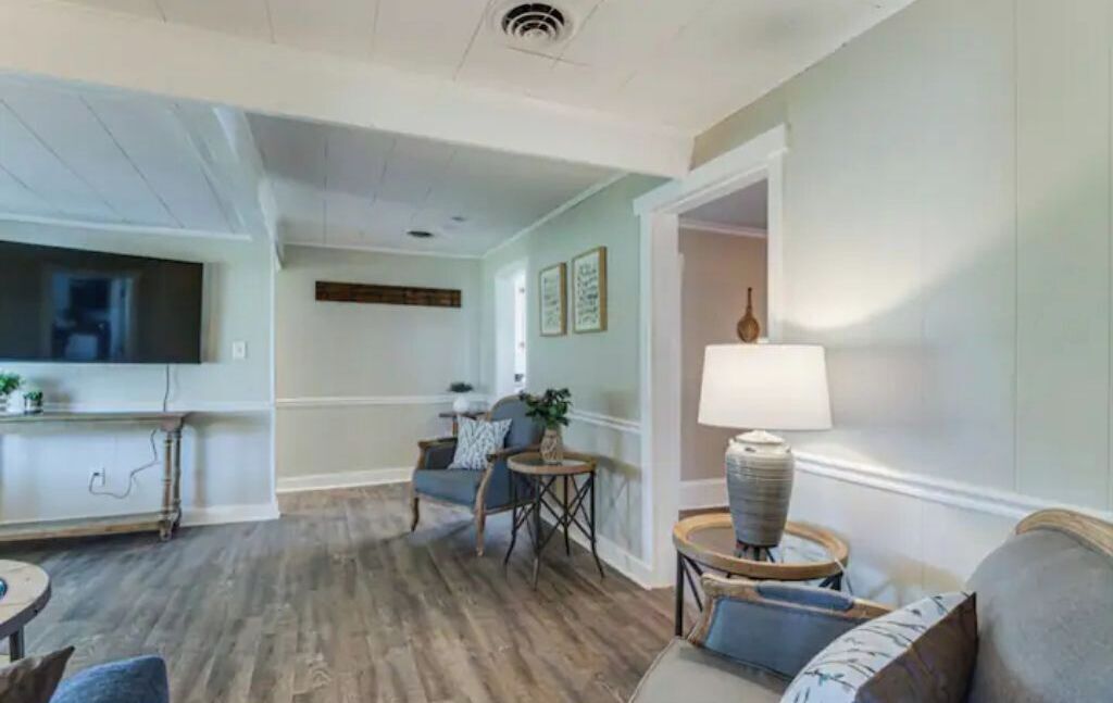 TV connectée, cheminée