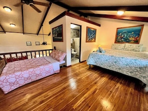 1 bedroom, travel cot, free WiFi, bed sheets