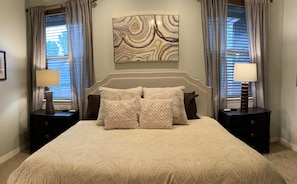 3 bedrooms, desk, iron/ironing board, free WiFi