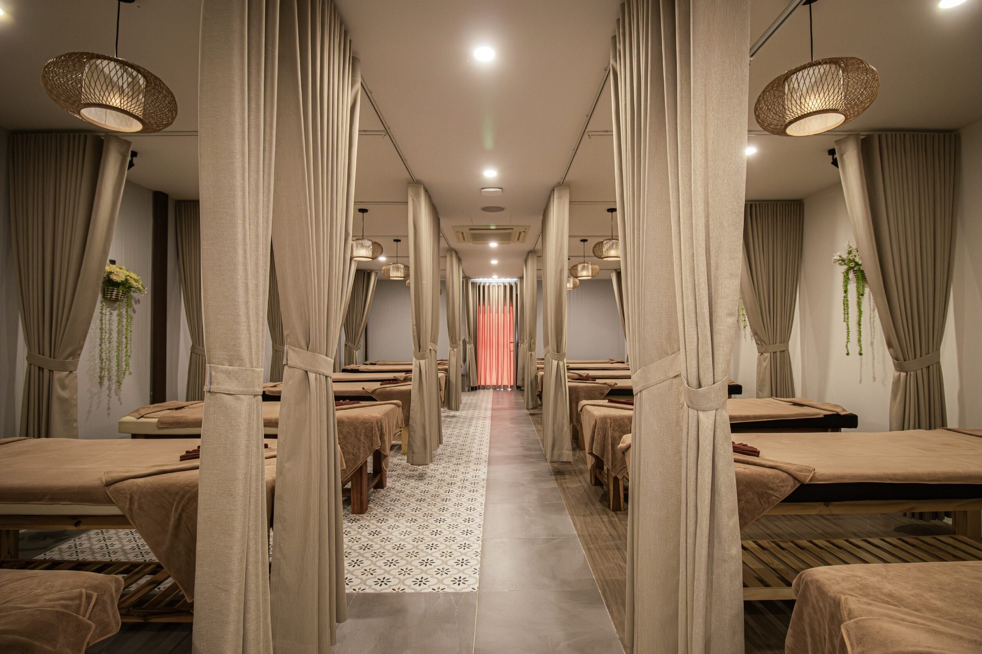 아로마테라피, 해변 마사지