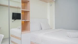Studio | Wi-Fi gratis dan seprai linen