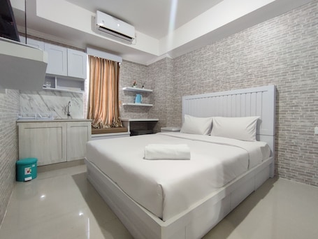 Wifi gratis y ropa de cama
