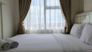 Wifi gratis y ropa de cama