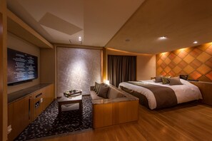 Deluxe Double Room | Gebar bulu kapas, dihias secara berasingan