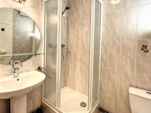 Bathroom - Bright studio, south-facing balcony, at the slopes (Le Corbier)