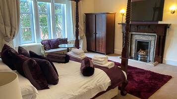 Suite de luna de miel | 1 habitación, tabla de planchar con plancha, wifi gratis y ropa de cama