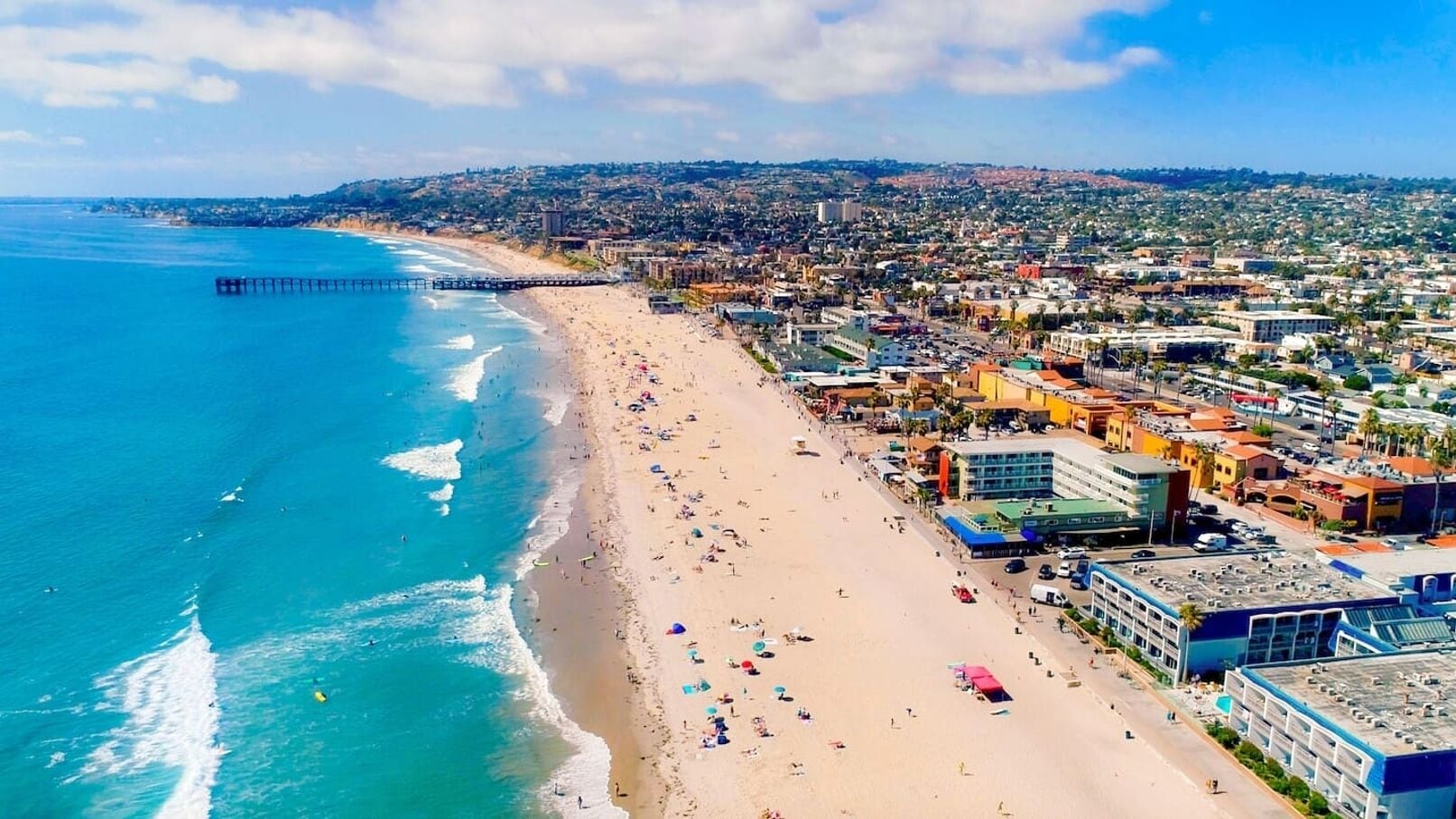 Una playa cerca, toallas de playa