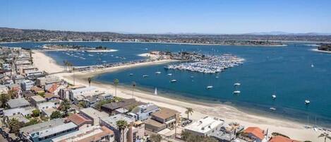 Beach nearby, beach towels