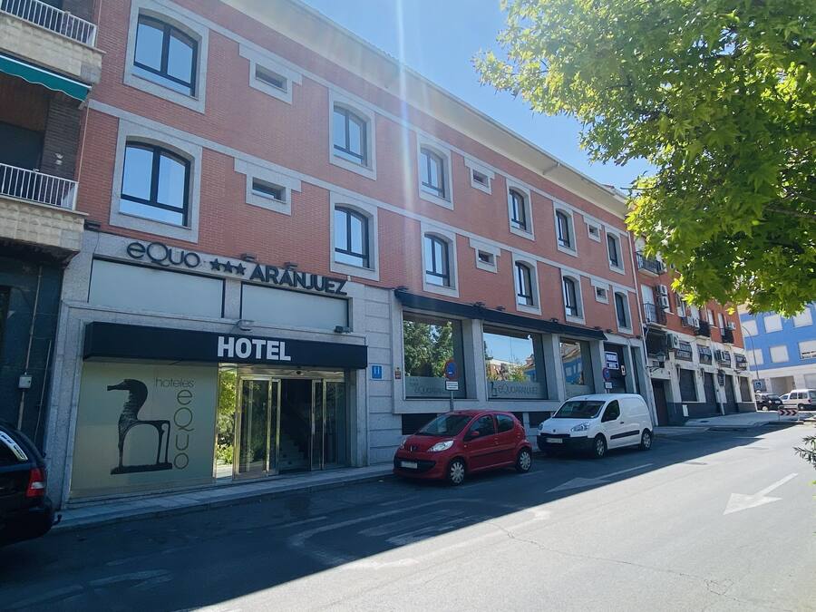 Façana frontal de l'allotjament