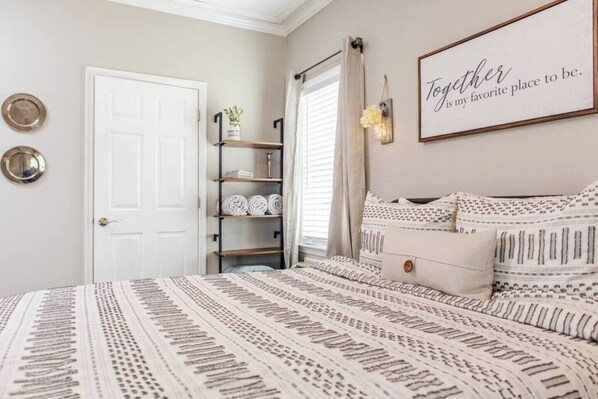 Desk, iron/ironing board, free WiFi, bed sheets