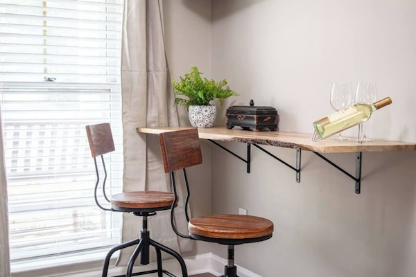 A separate dining space just for you all.