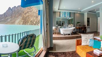 Studio Suite trăng mật | Minibar, két bảo mật tại phòng, màn/rèm cản sáng