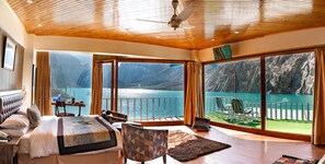 Quarto presidencial | Vista do quarto