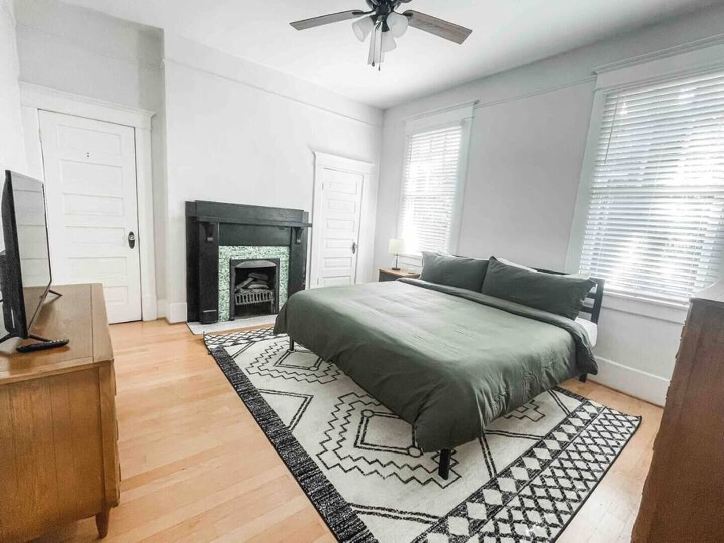 A bedroom built for a king.