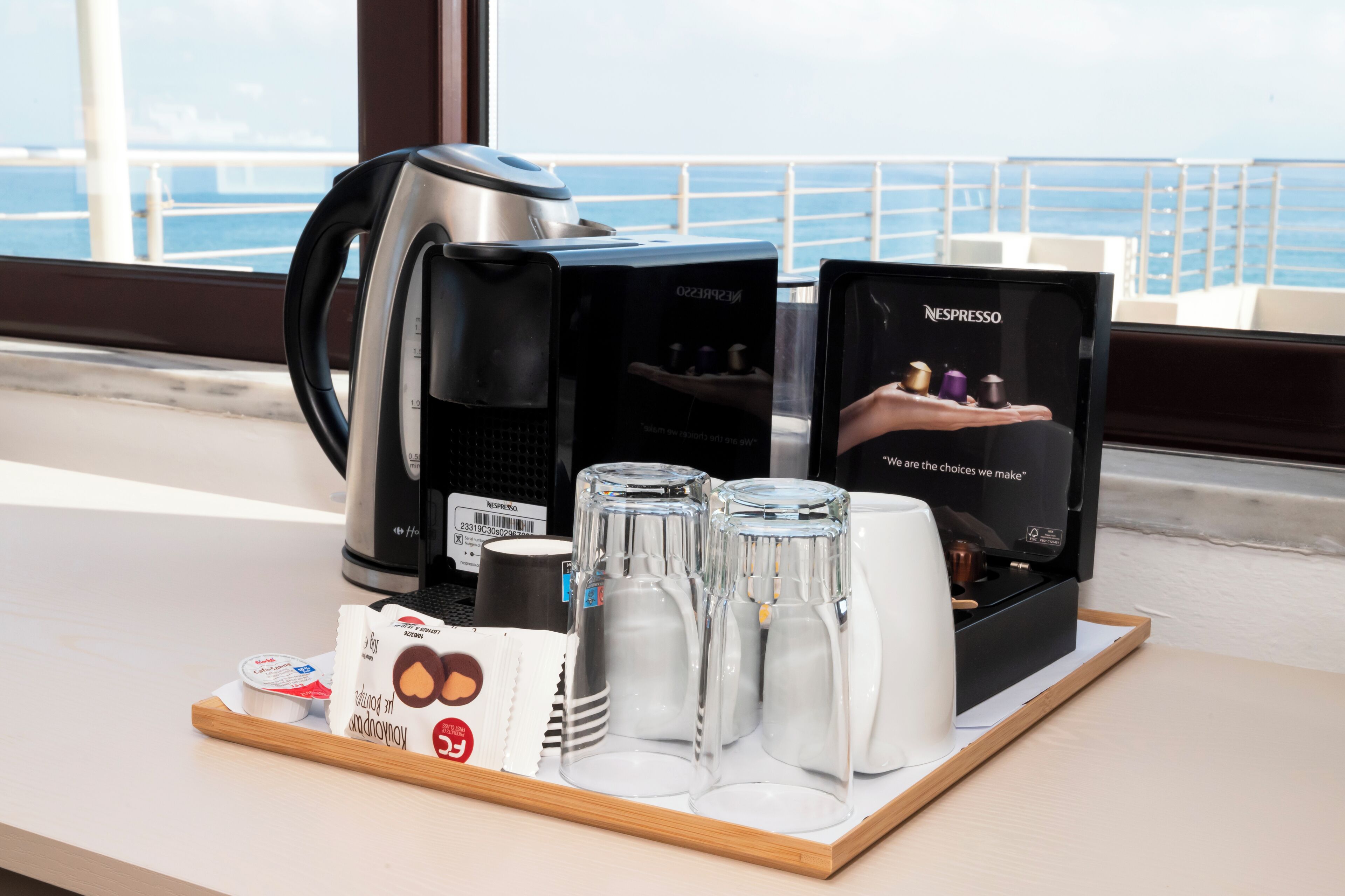 Habitación doble panorámica | Café y/o cafetera