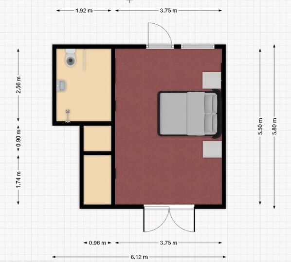 مخطط تصميم الطابق